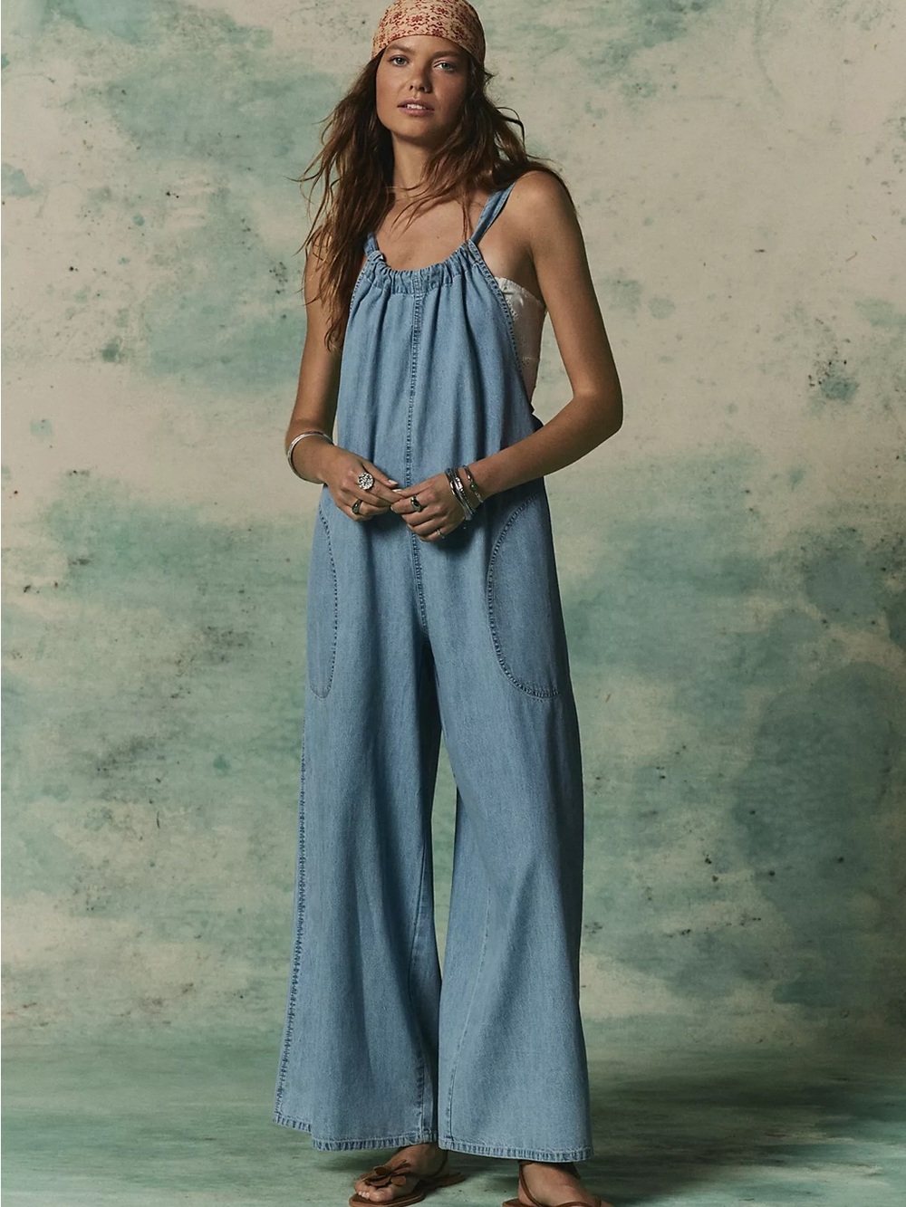 NWT XS Free People We The Free Freebird Jumpsuit